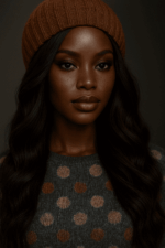 Neriah™ – Brun Élégant – Coupe Longue Dégradée Ondulée – Cheveux Indiens