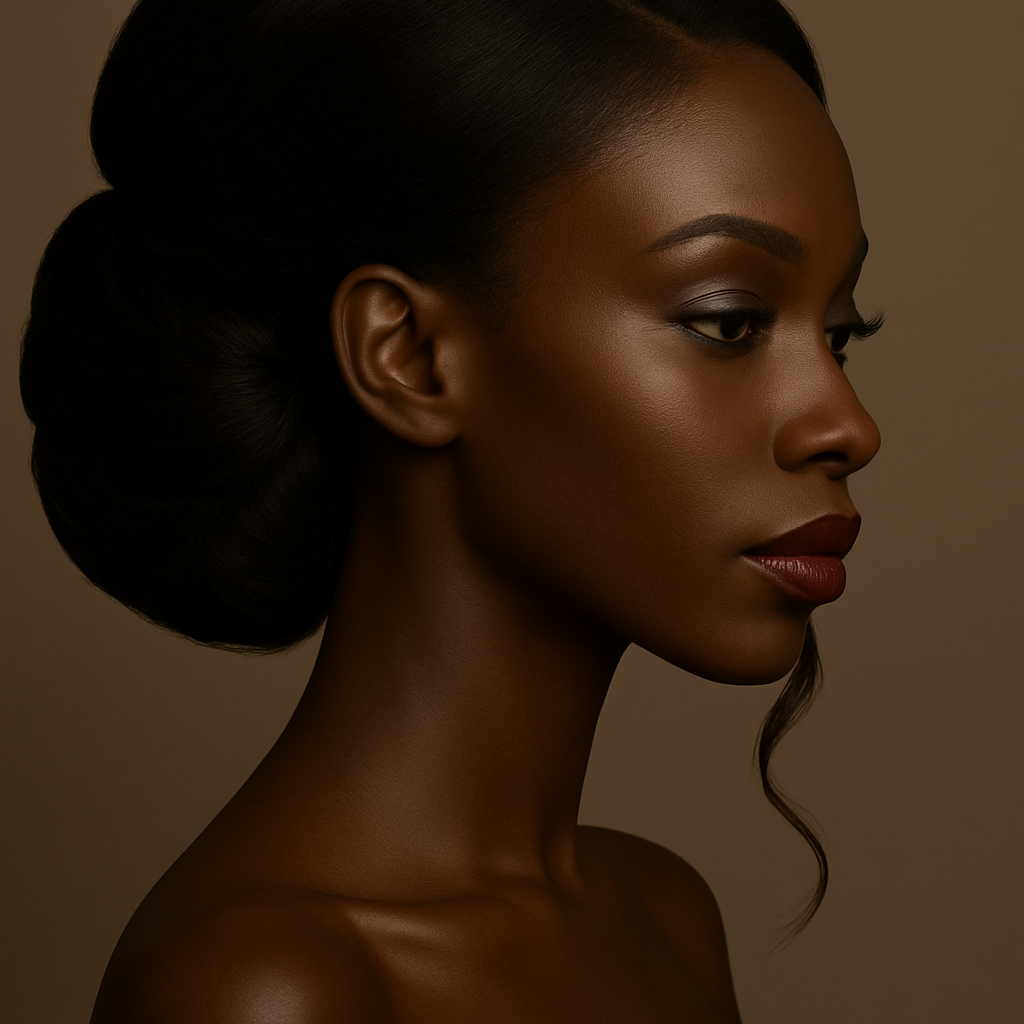 Éliana™ – Noir Absolu™ – Perruque Versatile Élégante – 13×4 Lace Frontal HD Sans Colle – Cheveux Indiens Bruts Premium