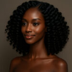 Eshe™ – Noir Profond™ – Boucles Sculptées Élégantes – 13×4 Lace Frontal HD Sans Colle – Cheveux Indiens Bruts Premium