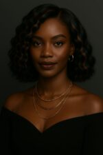 Auréa – Cuivre Électrique™ – Carré Ondulé Moderne – 13×4 Lace Frontal HD Sans Colle – Cheveux Indiens Bruts Premium