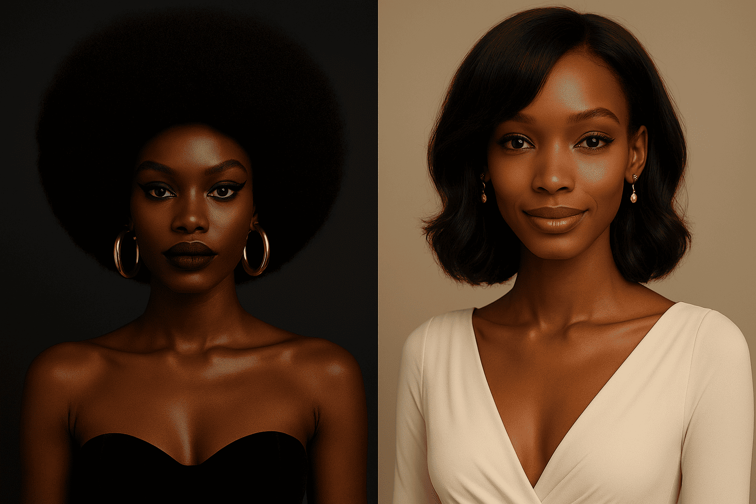 Inspirations stylistiques des visages fins : Duckie Thot, Nyasha Matonhodze, leurs signatures et leurs leçons