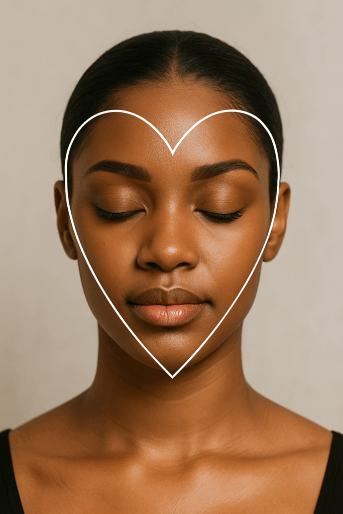 morphovisage en coeur