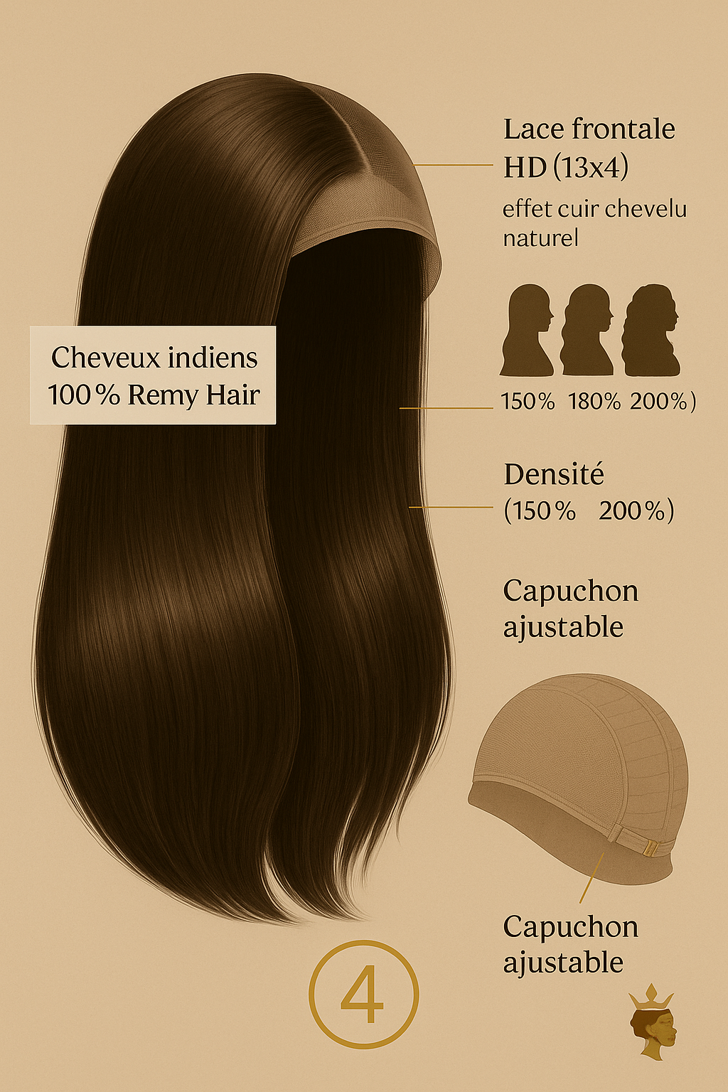 Cheveux indiens Remy Hair, textures, densités & entretien | NAYA ÉLÉGANCE