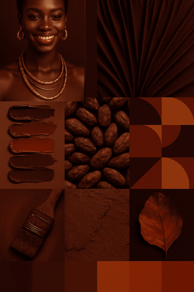 la queen chocolat acajou