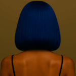 Cléa™ – Éclat Saphir™ – Carré Lisse Élégant – 13×4 Lace Frontal HD Sans Colle – Cheveux Indiens Bruts Premium
