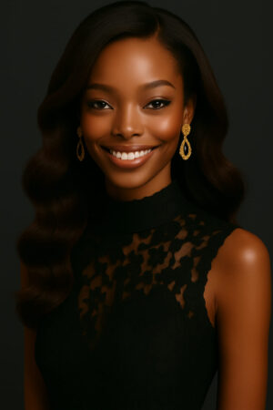 Neriah™ – Ombré Cuivré Élégant – Longue Ondulation Sculptée – Affine et allonge les visages ronds – Cheveux naturels indiens