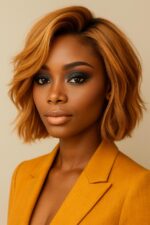 Nuance T27/30– Carré Court Effilé – Épaissit les visages très fins – Cheveux naturels indiens