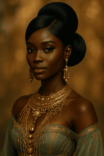 Njeri™ – Noir Absolu Sculptural – Chignon Bas Couture Architecturé – Sublime les très fins et rectangulaires – Cheveux naturels indiens