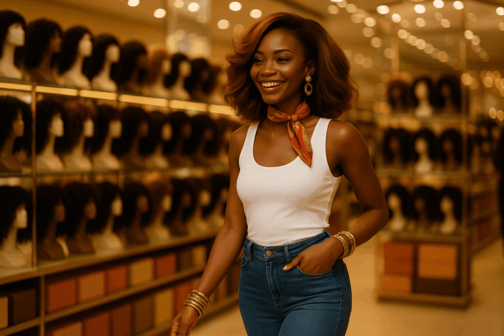 Naya Elégance: Trouvez la perruque idéale pour votre visage