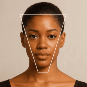 Visage Triangulaire Inversé