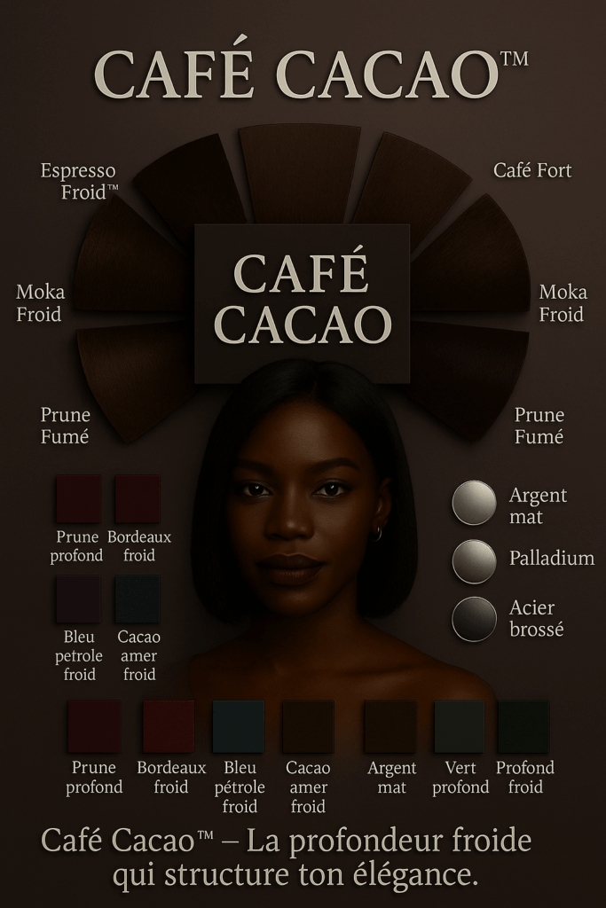 Palette capillaire du profil Cacao Café