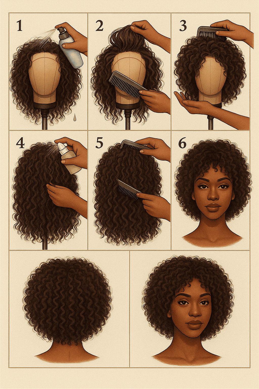 Mon astuce préférée pour entretenir une perruque et préserver une beauté durable, sans effort