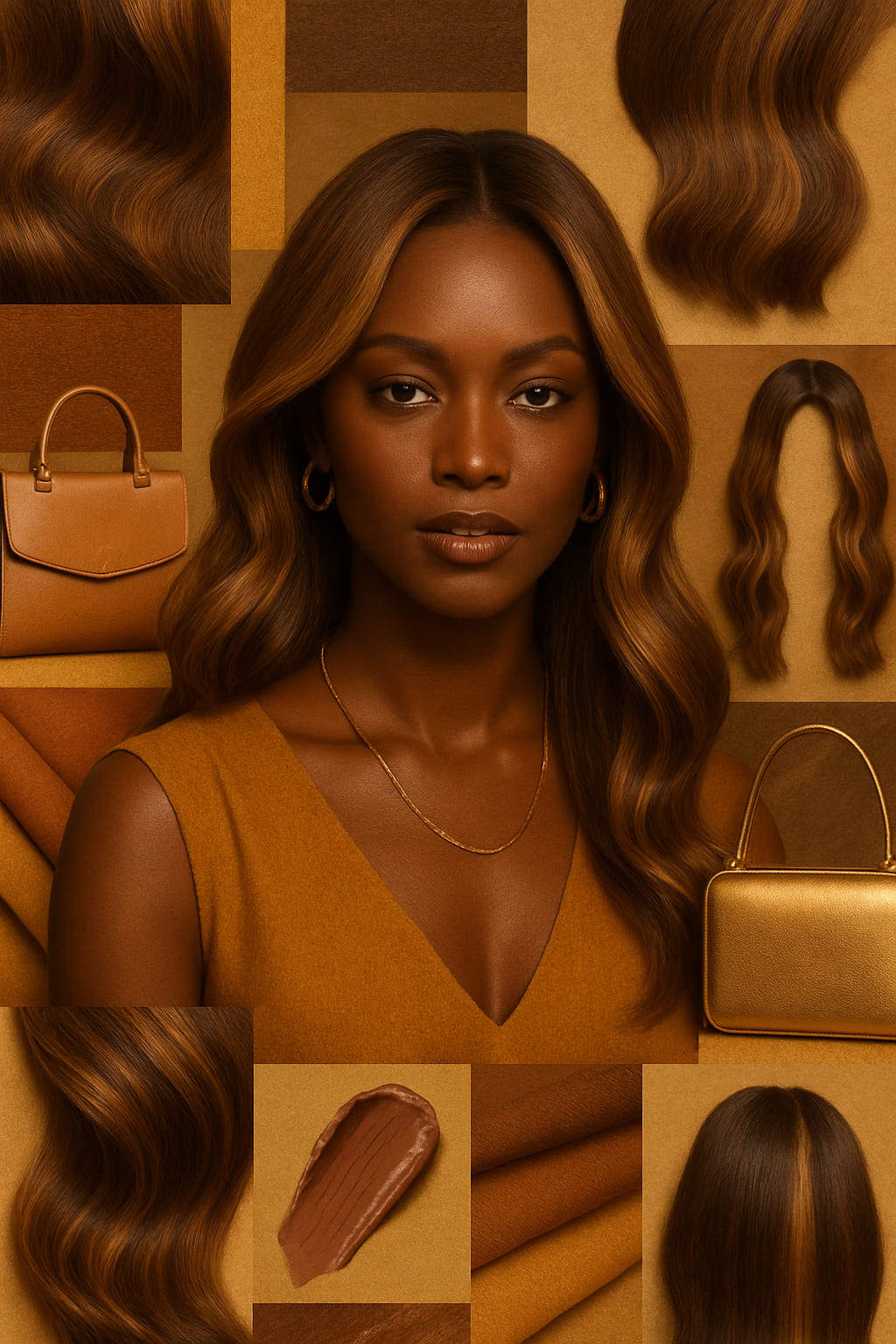 profil bronze doré