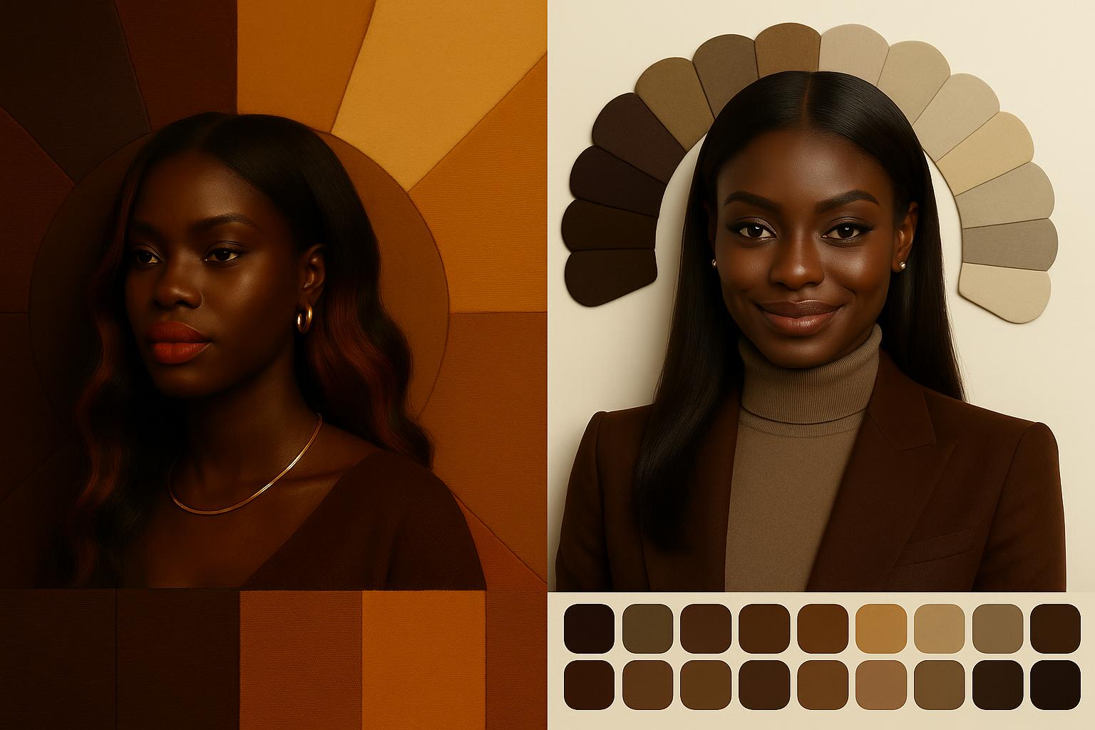 Ébène Miel™ vs Ébène Neutre™ : deux architectures lumineuses — l’une dorée et vivante, l’autre moka et stable. Découvrez leurs palettes et textures idéales.