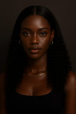 Aime-toi N°12 — Sleek-to-Curl™ — Noir Précieux™ – 20" – Polyvalence Absolue – Cheveux Naturels Indiens