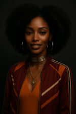 LIBERTÉ™ – Afro Sculpté Naturel – 14" – Affine les visages ronds, adoucit les carrés et équilibre les triangulaires inversés Cheveux Naturels Indiens
