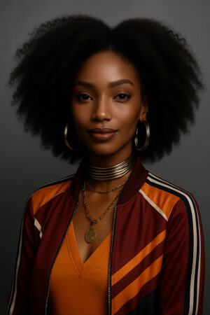 LIBERTÉ™ – Afro Sculpté Naturel – 14" – Affine les visages ronds, adoucit les carrés et équilibre les triangulaires inversés Cheveux Naturels Indiens