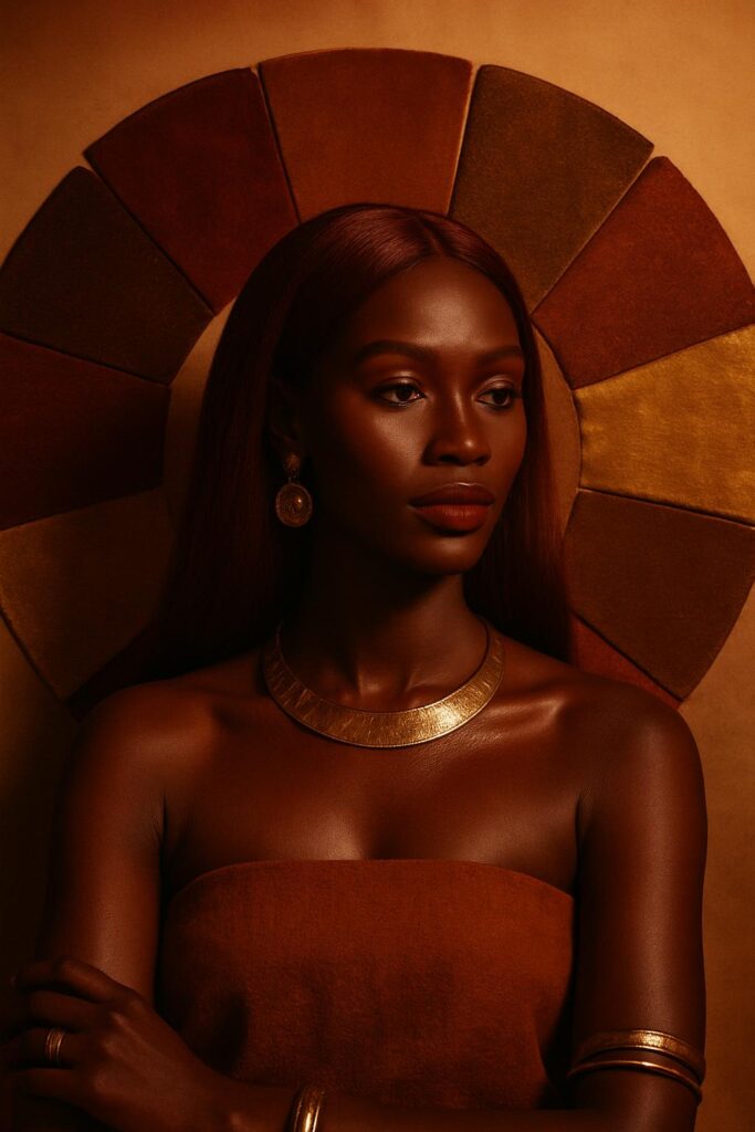 Guide d’Alignement Visuel NAYA™ — Ébène Chaud™