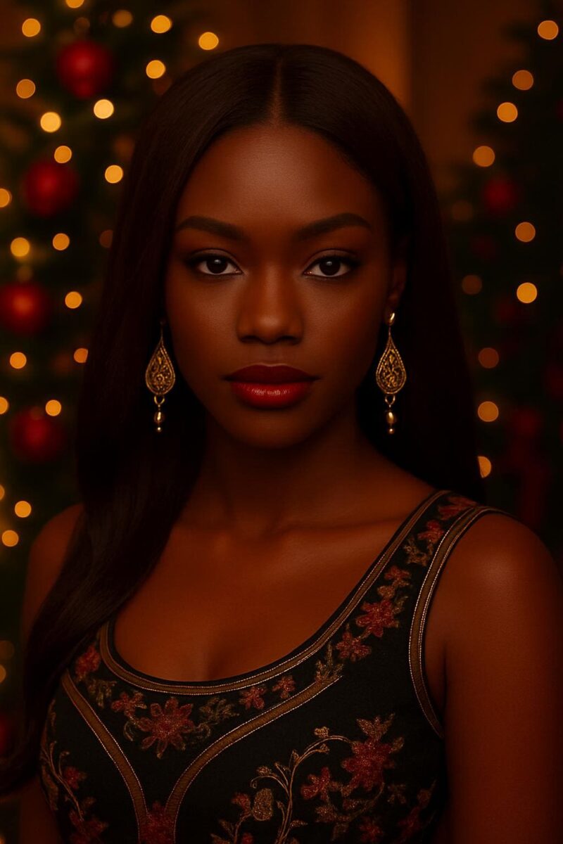 Aime-toi N°59 – Lisse Classique – Brun Foncé Élégant™ (#2) – 20″ – Raffine et allonge toutes les formes de visage – Cheveux Naturels Indiens