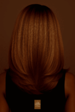 Aime-toi N°38 – Lisse Contouré – Brun Miel Doré™ – 18" – Illumine tous les visages – Cheveux Naturels Indiens