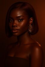 Aime-toi N°76 – Carré Lisse – Acajou Profond™ (#33/530) – Cheveux Naturels Indiens Premium