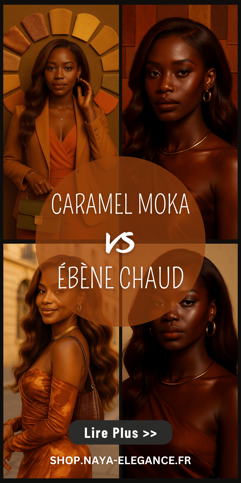 Caramel Moka™ versus Ébène Chaud™ — Le feu mesuré face au feu profond