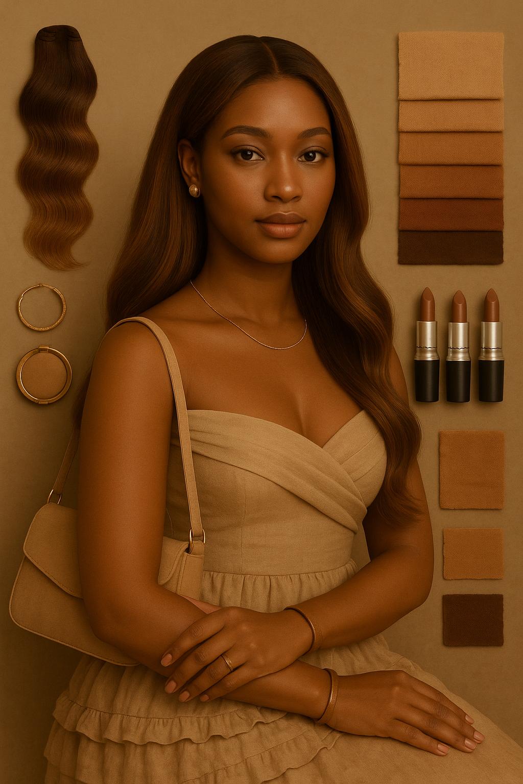 Les Profils Colorimétriques Africains — CACAO CLAIR™ : la lumière tranquille du neutre chaud