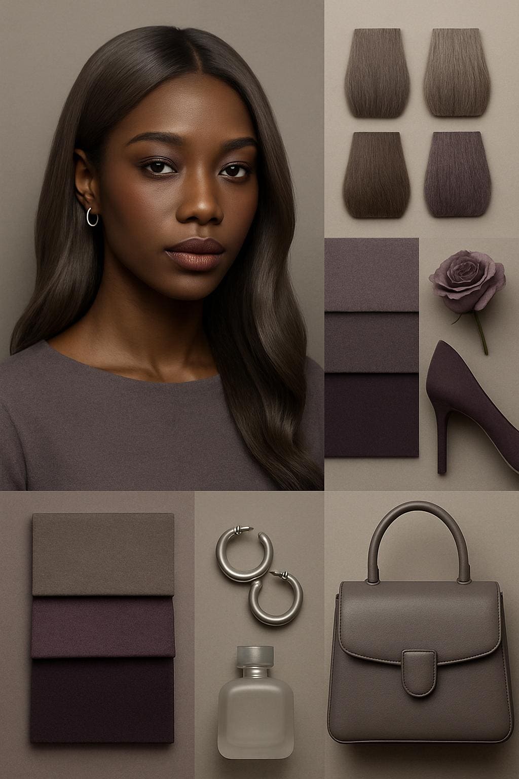 La Palette Textile Café Doux™ — Rosé Froid Velours