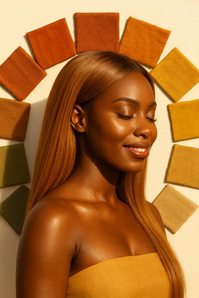 Trop jaune pour être neutre, trop rouge pour être miel : tu es Bronze Doré™