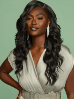 Absolu Hair N°11 – Longue Lisse – Noir Chic™ Satiné – 24″ – Baby Hair Fins et Naturels – Cheveux Vierges de Luxes