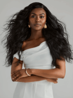 Absolu Hair N°08 – Longue Ondulation Libre – Épaissit les visages très fins – Cheveux Cambodgiens Vierges