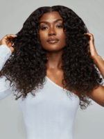 Absolu Hair N°02– Curly en cheveu vierge indien – 24" – Sublime les Ovales et Carrés – Closure 5x5