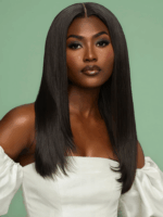 Absolu Hair N°12 – Cheveux lisses de Bali – Noir Chic™ Satiné – Baby Hair Fins et Naturels – Cheveux Vierges de Luxe