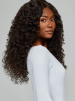 Absolu Hair N°02– Curly en cheveu vierge indien – 24" – Sublime les Ovales et Carrés – Closure 5x5