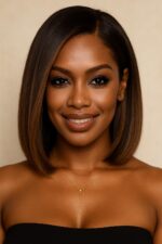 Absolu Hair N°03 Nuance P4/30 – Beauté Tous Visages, Carré Lisse, Cheveux vierges cambodgiens (Closure 5X5 HD, 16")