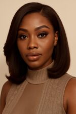 Absolu Hair™ N°05 — Lob Structuré Haute Élégance