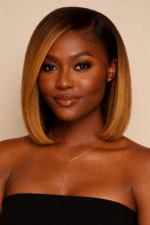 Absolu Hair N°03 – Beauté Tous Visages, Carré Lisse, Cheveux vierges indiens (Closure 5X5 HD, 16")