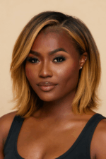 Absolu Hair N°03 – Beauté Tous Visages, Carré Lisse, Cheveux vierges indiens (Closure 5X5 HD, 16")