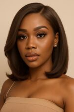 Absolu Hair™ N°05 — Lob Structuré Haute Élégance