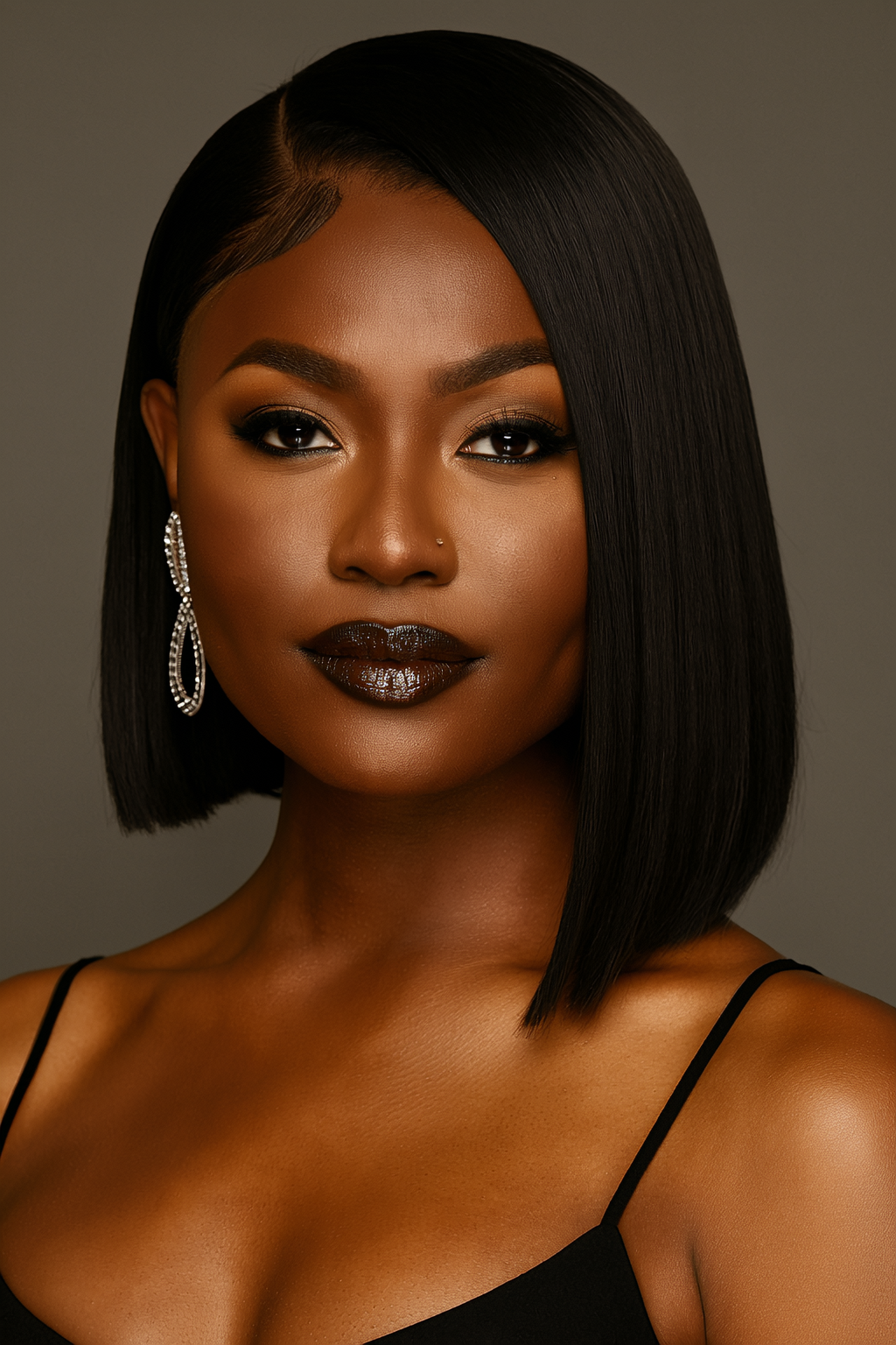 Absolu Hair N°06 — Carré Lisse Sculptural, Cheveux Vierges de Luxe • Prêt-à-porter Haute Précision